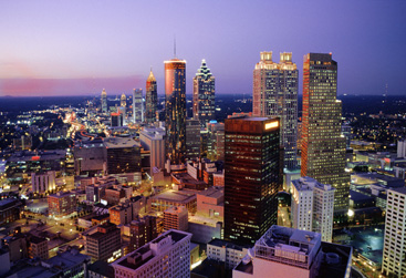 Atlanta City Night View